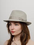 Шляпа BAILEY арт. 38345BH MAGLOR (светло-серый)